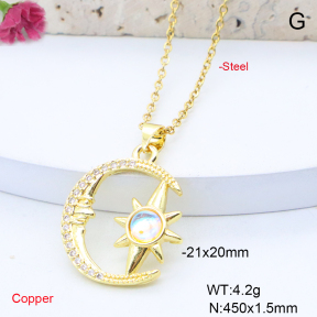 F6N419031avja-L017  Fashion Copper Necklace