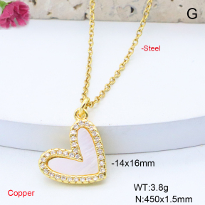 F6N419032baka-L017  Fashion Copper Necklace