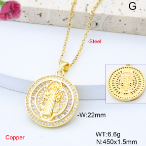 F6N419048baka-L017  Fashion Copper Necklace
