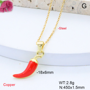 F6N419055vaia-L017  Fashion Copper Necklace