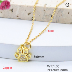 F6N419056vaia-L017  Fashion Copper Necklace