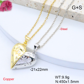 F6N419067ablb-L017  Fashion Copper Necklace
