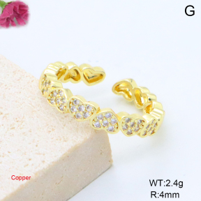 F6R402111baka-L017  Fashion Copper Ring