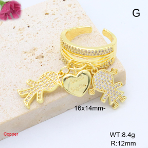 F6R402128vbmb-L017  Fashion Copper Ring