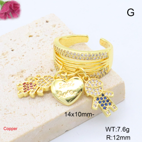 F6R402129vbmb-L017  Fashion Copper Ring