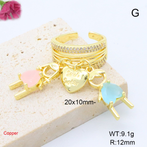 F6R402130vbmb-L017  Fashion Copper Ring