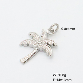 6P4005350aajo-766  Handmade Polished  Stainless Steel Pendant