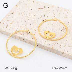 2E2006448vail-446  Stainless Steel Earrings