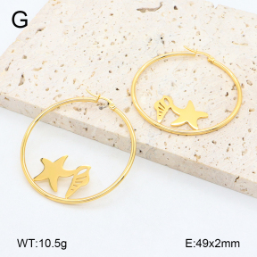 2E2006456vail-446  Stainless Steel Earrings