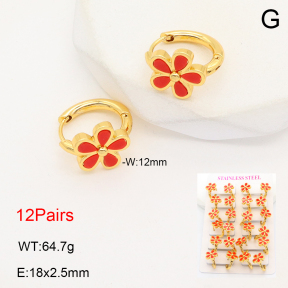 2E4004697alka-446  Stainless Steel Earrings