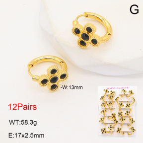 2E4004705alka-446  Stainless Steel Earrings