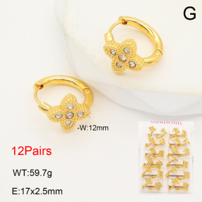 2E4004710alka-446  Stainless Steel Earrings