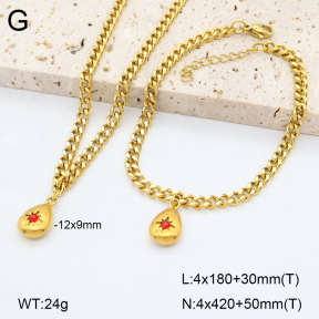 2S0012531ahjb-706  Stainless Steel Set