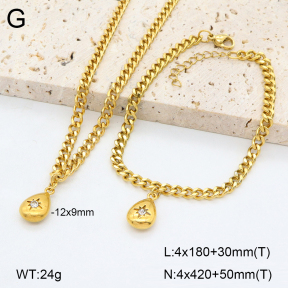 2S0012533ahjb-706  Stainless Steel Set