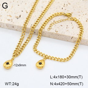 2S0012534ahjb-706  Stainless Steel Set