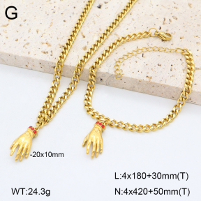 2S0012539ahjb-706  Stainless Steel Set