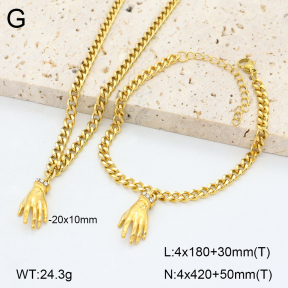 2S0012540ahjb-706  Stainless Steel Set