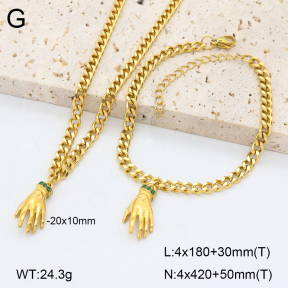 2S0012543ahjb-706  Stainless Steel Set