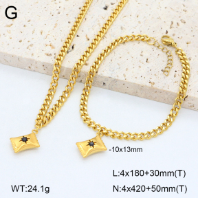 2S0012557ahjb-706  Stainless Steel Set