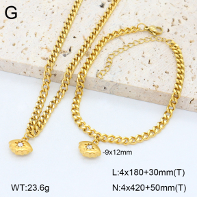 2S0012574ahjb-706  Stainless Steel Set