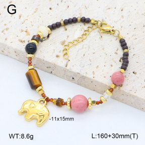 2B4005386bhia-737  Stainless Steel Bracelet