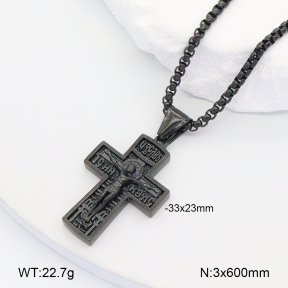 2N2007339bbov-452  Stainless Steel Necklace