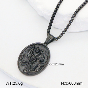 2N2007346bbov-452  Stainless Steel Necklace