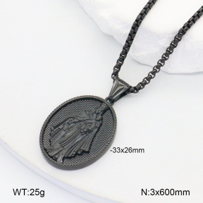 2N2007348bbov-452  Stainless Steel Necklace