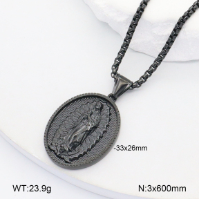 2N2007360bbov-452  Stainless Steel Necklace