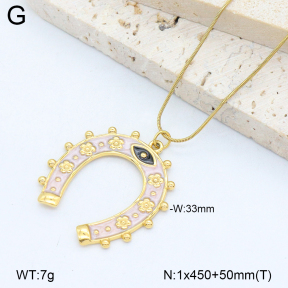 2N3003070bbov-669  Stainless Steel Necklace