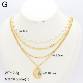2N3003077bhia-749  Stainless Steel Necklace