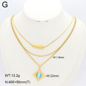 2N4005004bhva-749  Stainless Steel Necklace