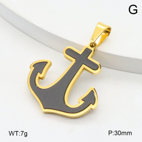 2P2004930bbov-436  Stainless Steel Pendant