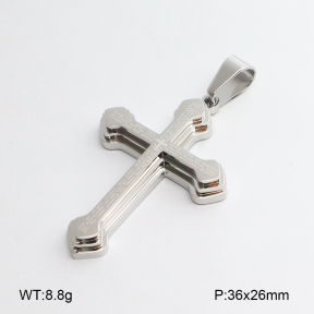 2P2004956bbov-436  Stainless Steel Pendant