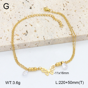 2A9001809ablb-350  Stainless Steel Anklets