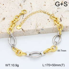 2B2004860bbov-434  Stainless Steel Bracelet