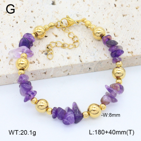 2B4005374bhva-464  Stainless Steel Bracelet