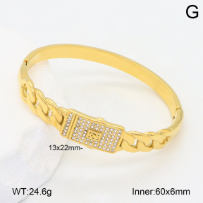 2BA402423bhia-434  Stainless Steel Bangle