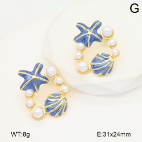 2E3003805ablb-434  Stainless Steel Earrings