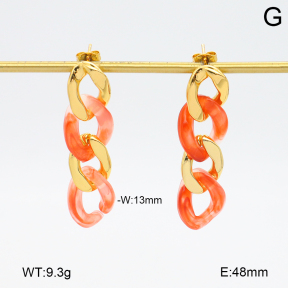 2E4004752bbml-434  Stainless Steel Earrings
