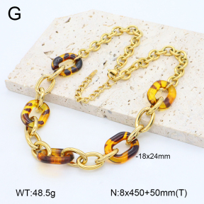 2N4005028vhhl-434  Stainless Steel Necklace
