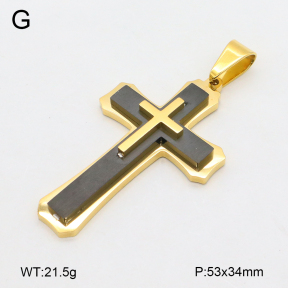 2P2004979bhva-312  Stainless Steel Pendant