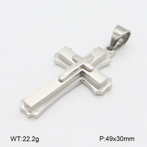 2P2004986bbov-312  Stainless Steel Pendant