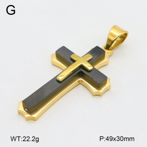 2P2004987bhva-312  Stainless Steel Pendant