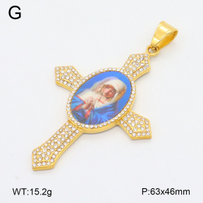 2P4001402ahlv-497  Stainless Steel Pendant