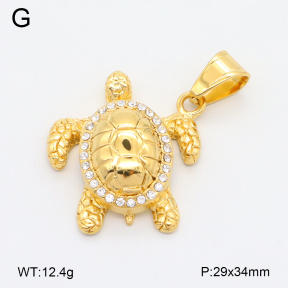 2P4001403bhva-497  Stainless Steel Pendant