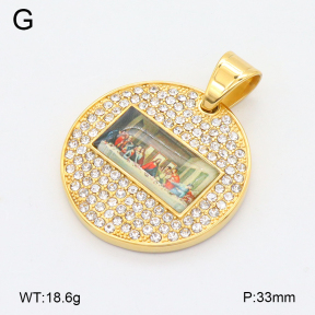 2P4001407bhia-497  Stainless Steel Pendant