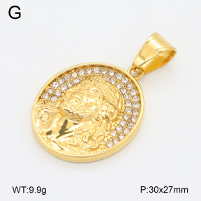 2P4001408bhva-497  Stainless Steel Pendant