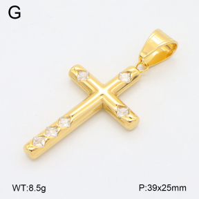 2P4001415bhva-497  Stainless Steel Pendant