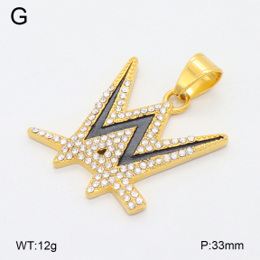 2P4001425bhia-497  Stainless Steel Pendant